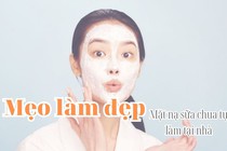 Dưỡng trắng da bằng mặt nạ sữa chua làm tại nhà