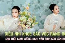 Diệu Nhi khoe sắc vóc rạng rỡ sau thời gian vướng nghi vấn sinh con lần hai