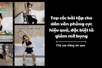 Top các bài tập cho dân văn phòng cực hiệu quả, đặc biệt là giảm mỡ bụng