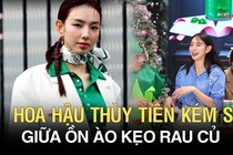 Hoa hậu Thùy Tiên xuất hiện giữa ồn ào kẹo rau củ